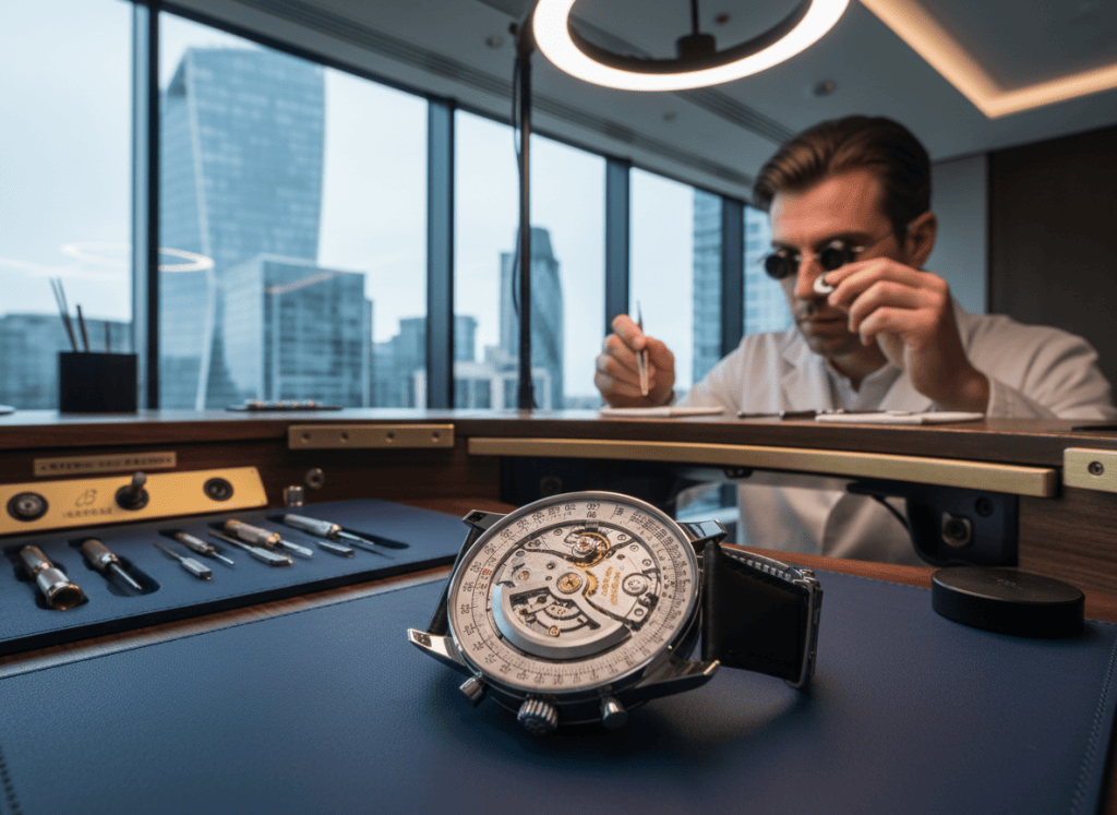 Breitling Watch Servicing in Canary Wharf – 2026 Guide