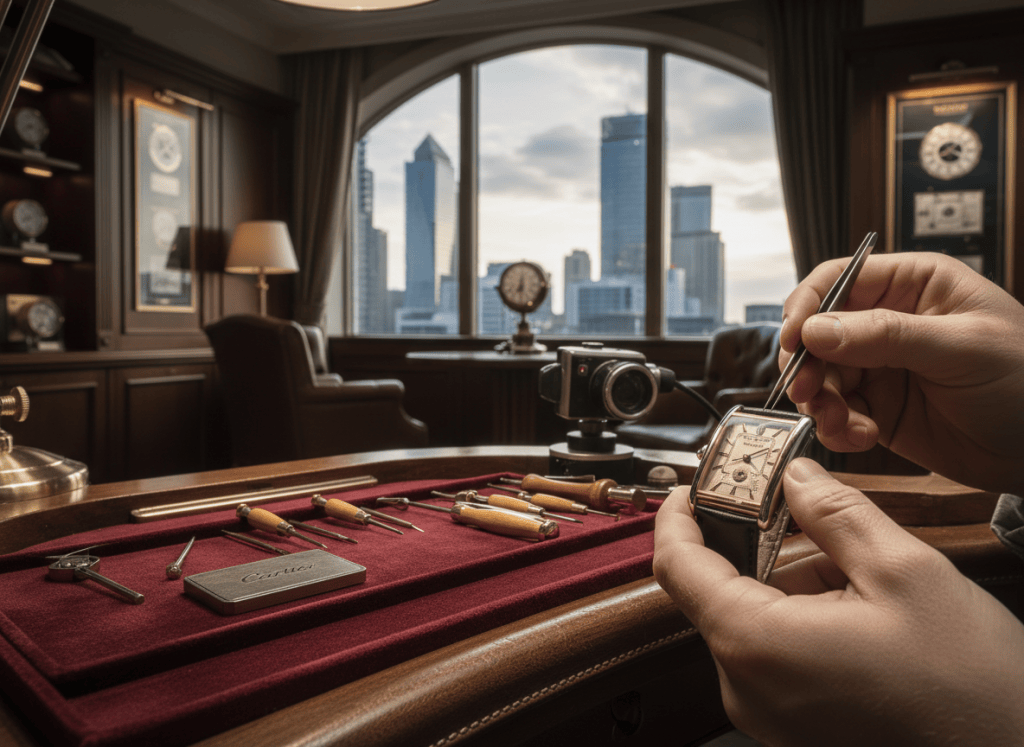 Cartier Watch Servicing in Canary Wharf- 2026 Guide