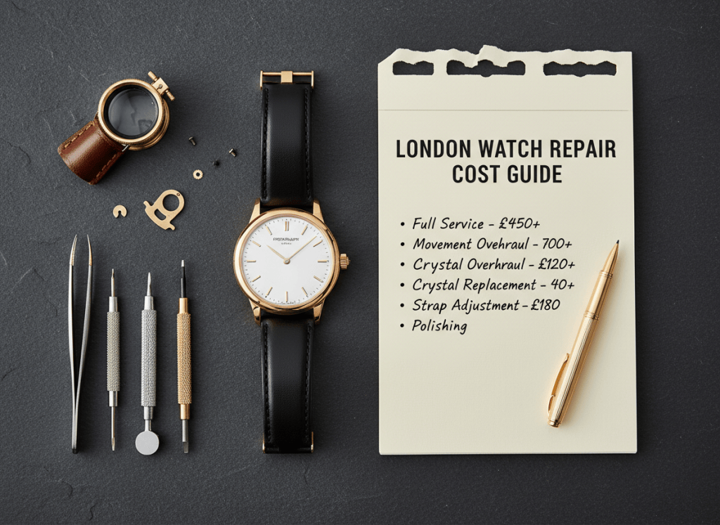 How Much Does a Watch Repair Cost in&nbsp;London?